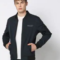 Men Regular Fit Bomber Jacket-picture-45
