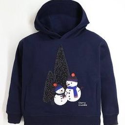 Boys Regular Fit Hoodie with Kangaroo Pocket-image-7