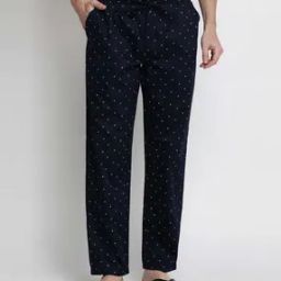 Athleisure Allover Print & Drawstring Waist Pyjamas-picture-13
