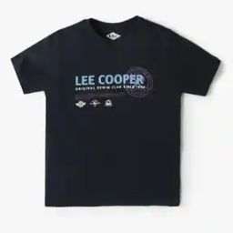 Boys Logo Print Relaxed Fit Crew-Neck T-Shirt-image-94