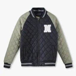 Boys Quilted Oversized Puffer Jacket-picture-14