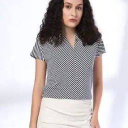 Women Striped Regular Fit Shirt-image-19