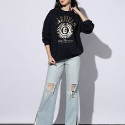 Garfield Print Sweatshirt-image-0