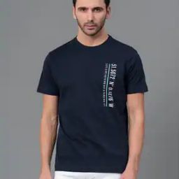 Men Typographic Print T-shirt-image-69