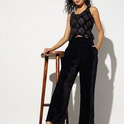 Velvet Straight Pants-picture-53
