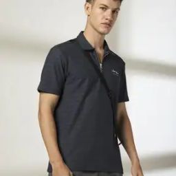 Men Chevron Pattern Regular Fit Polo T-Shirt-image-14