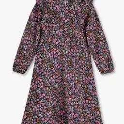 Girls Floral A-Line Dress-image-48