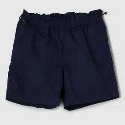 Girls Regular Fit Shorts with Insert Pockets-image-0