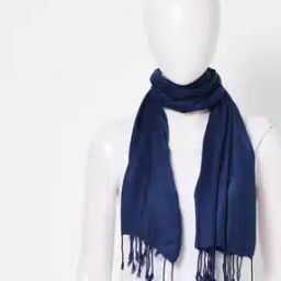 Scarf with Fringes-25