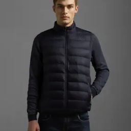 Men Regular Fit Puffer Jacket-47