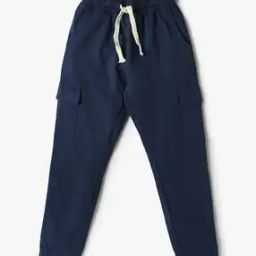 Boys Relaxed Fit Cargo Track Pants-image-10