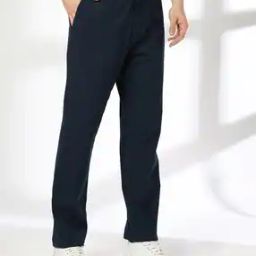 Men Seersucker Regular Fit Chinos-picture-15