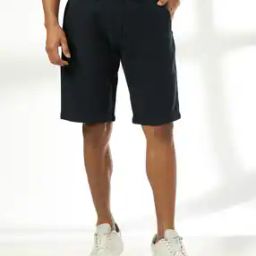 Men Regular Fit Shorts with Insert Pockets-picture-8