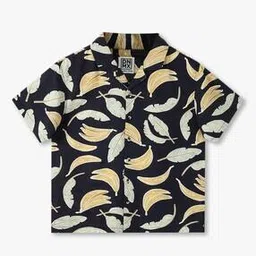 yb dnmx Boys Ws28 All-Over Print Boxy Fit Shirt-picture-2