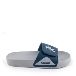 Men Slip-On Slides with Velcro Fastening-18