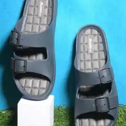 Open-Toe Slip-On Flat Sandals-89