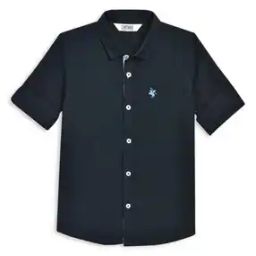 Logo Embroidered Shirt with Patch Pocket-image-70