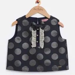 Girls Embellished Regular Fit Top-6