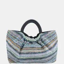 Women Striped Ivy Tote Bag-image-28
