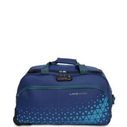 Geometric Print Trolley Bag with Adjustable Strap-image-84