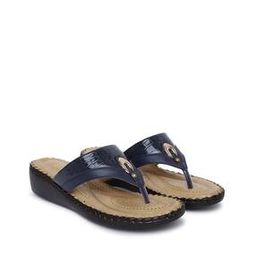 Women Croc-Embossed Slip-On Sandals-14