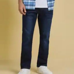 Men Slim Fit Jeans with Insert Pockets-image-66