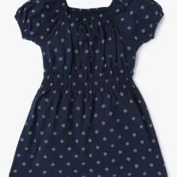 Printed Fit & Flare Dress-image-67