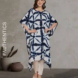 Hand Tie-Dye Kaftan Kurta-15