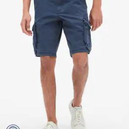 Cargo Shorts with Flap Pockets-picture-14