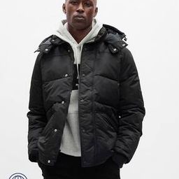 Men Regular Fit Puffer Jacket with Detachable Hood"-picture-30