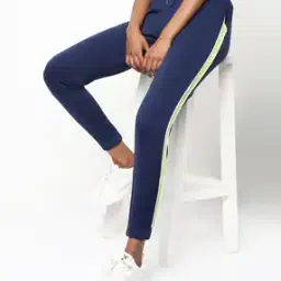Women Joggers with Contrast Side Taping-image-60