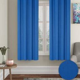 Set of 2 Plain Window Curtains-image-24