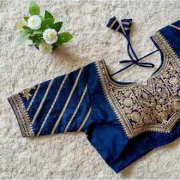 Women Back Open Blouse-image-46