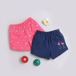 Pack Of 2 Regular Fit Animal Shorts with Elasticates-picture-41