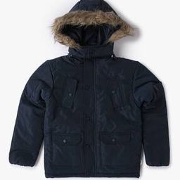 Puffer Jacket with Detachable Hoodie-image-45