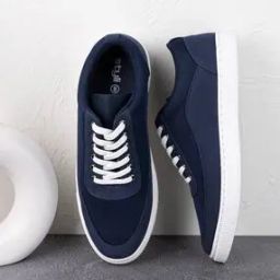 Men Knitted Lace-Up Sneakers-image-25