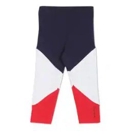 Girls Colourblock Straight Track Pants-image-12
