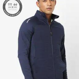 Quilted Jacket with Insert Pockets-picture-23