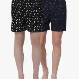 Pack of 2 Micro Print Boxers-image-63