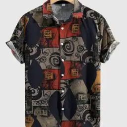 Men Printed Regular Fit Shirt with Spread Collar-picture-24
