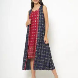 Paisley Print Round-Neck Tunic-image-22