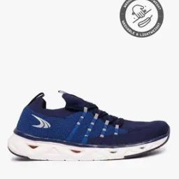 Vent Textured Lace-Up Running Shoes-image-16