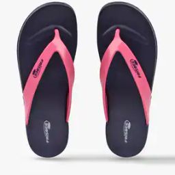 Thong-Strap Flip-Flops with Brand Print-17