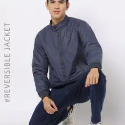 Zip-Front Slim Fit Reversible Puffer Jacket-image-83