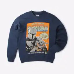 Graphic Print Round-Neck Sweatshirt-12