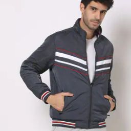 Quilted Zip-Front Track Jacket-image-51