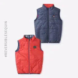 Zip-Front Reversible Gillet Jacket-47