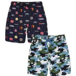 Boys Pack of 2 Camouflage Shorts-picture-20