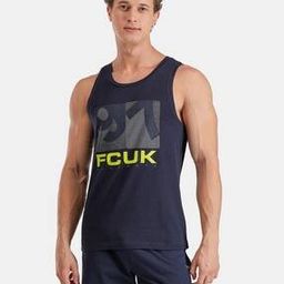 Typographic Print Round-Neck Vest-image-37
