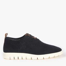 Knitted Lace-Up Sneakers-image-6